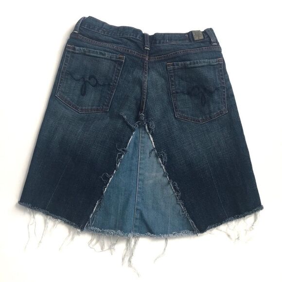 Guess Jeans Reconstructed Denim Skirt - Picture 2 of 10